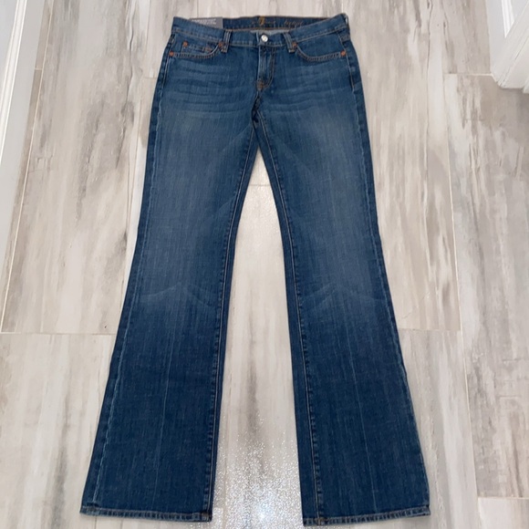 7 For All Mankind Bootcut, Vintage, Made in the USA, 30x34, NWT, $219 MSRP - Picture 8 of 12